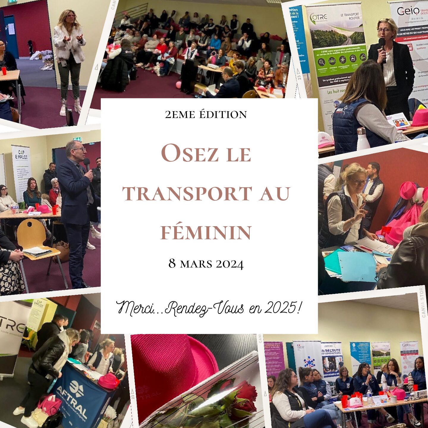 🤩 « Osez le Transport au #Féminin »…2ième édition !